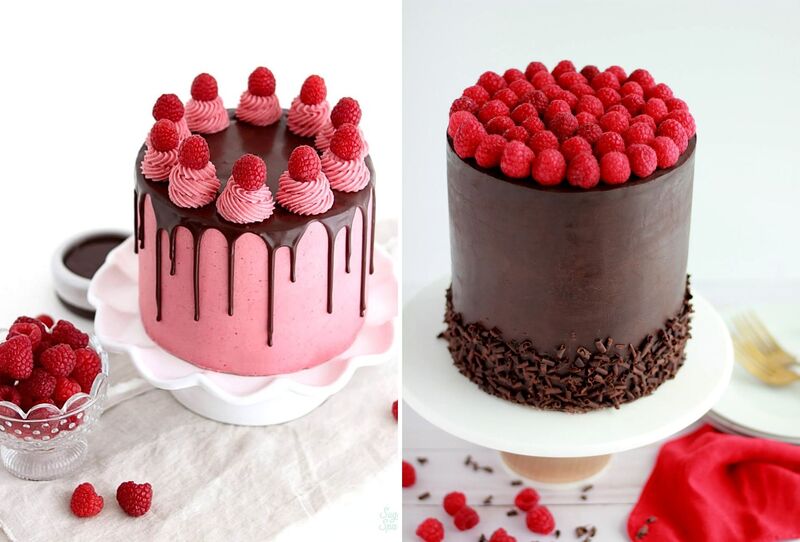 Bánh trang trí bằng cherry