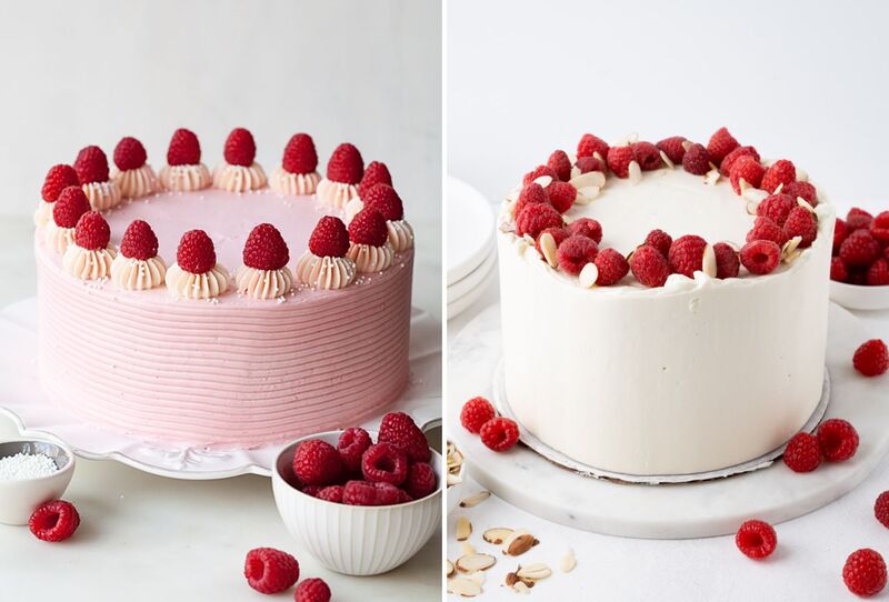 Bánh trang trí bằng xoài