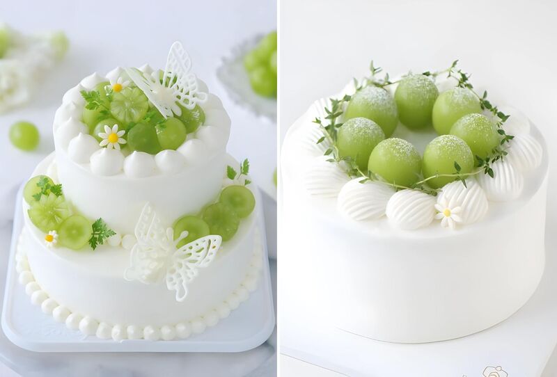 Bánh trang trí bằng cam