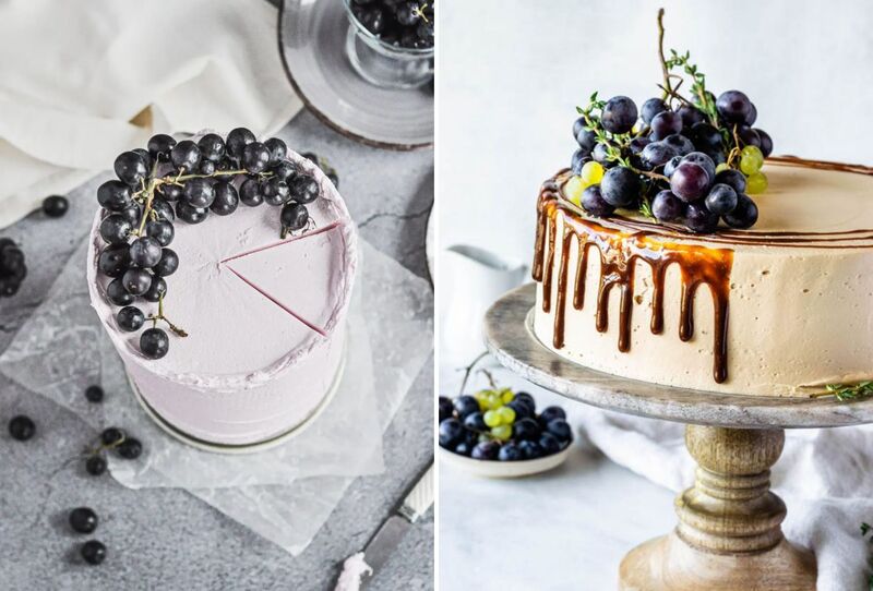 Bánh trang trí bằng quýt