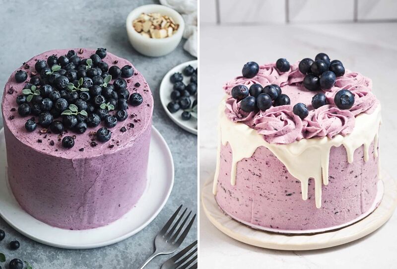 Bánh trang trí bằng nho