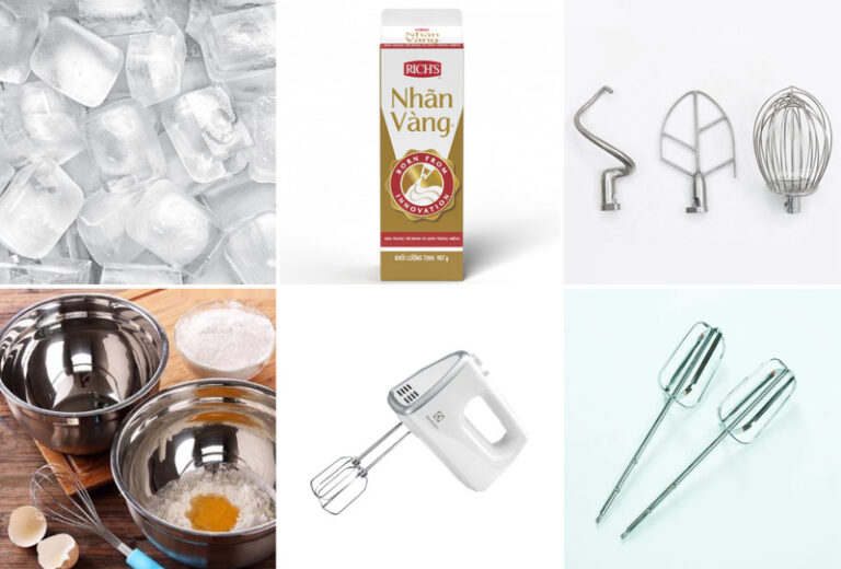 Cách đánh kem topping trang trí bánh bông mịn, tạo hình sắc nét Cách đánh kem topping trang trí bánh bông mịn, tạo hình sắc nét