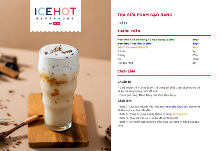 Khám phá công dụng của kem béo thực vật Rich’s và ICEHOT Khám phá công dụng của kem béo thực vật Rich’s và ICEHOT